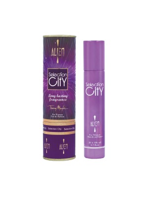 عطر جیبی زنانه سلکشن سیتی مدل Alien حجم 20 میل