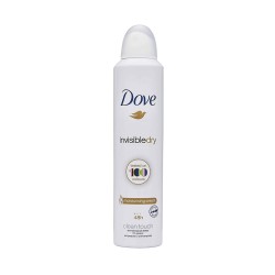 اسپری بدن زنانه داو، سری Invisible Dry مدل Clean Touch حجم 250 میل - هند