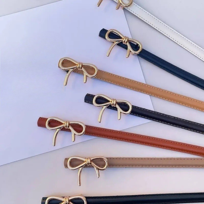 کمربند زنانه طرح پاپیون کد 15mm