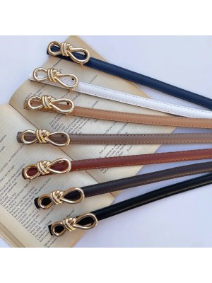 کمربند زنانه طرح گره کد 15mm