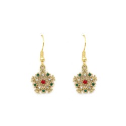 گوشواره زنانه طرح کریسمس 4