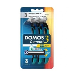 خودتراش مردانه دوموس 3 لبه مدل Comfort بسته 3 عددی