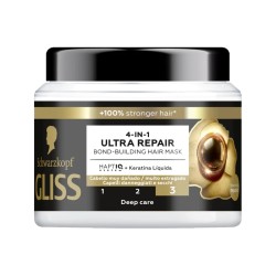 ماسک مو گلیس GLISS مدل ULTRA REPAIR حجم 400 میلی لیتر