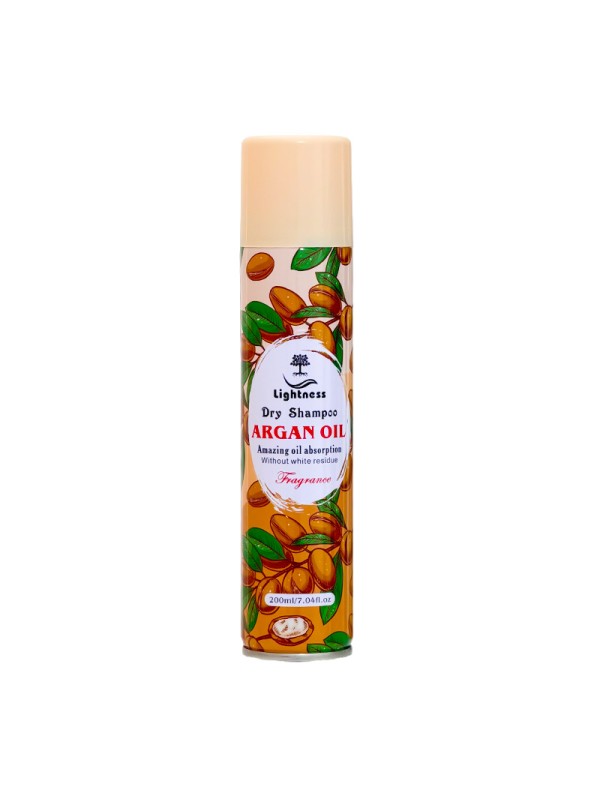 شامپو خشک لایتنس مدل ARGAN OIL روغن آرگان حجم 200 میل