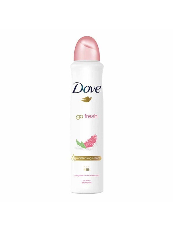 اسپری ضد تعریق زنانه داو مدل Go Fresh انار حجم 250 میل