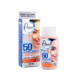 کرم ضد آفتاب پیکسل مدل بژ طبیعی پوست خشک و حساس حجم 50 میل