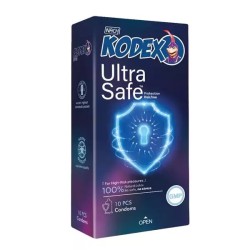 کاندوم کدکس مدل Ultra Safe بسته 10 عددی