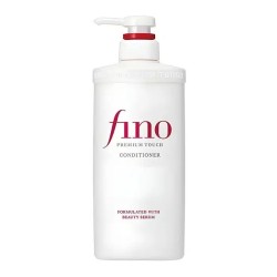 نرم کننده مو فینو Fino ترمیم و تغذیه کننده (شیسیدو) مدل Premium Touch حجم 550 میلی لیتر
