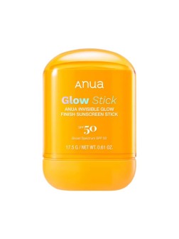 ضد آفتاب آنوا استیکی بی رنگ و درخشان کننده Invisible Glow Finish Sunstick حجم 50 میل