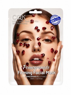 ماسک صورت Firming Facial Mask CQK مدل Pomegranate حجم 30 میل
