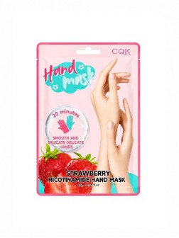 ماسک دست Nicotinamide Hand Mask CQK مدل Strawberry وزن 40 گرم