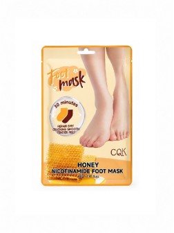 ماسک پا Nicotinamide Foot Mask CQK مدل Honey وزن 40 گرم