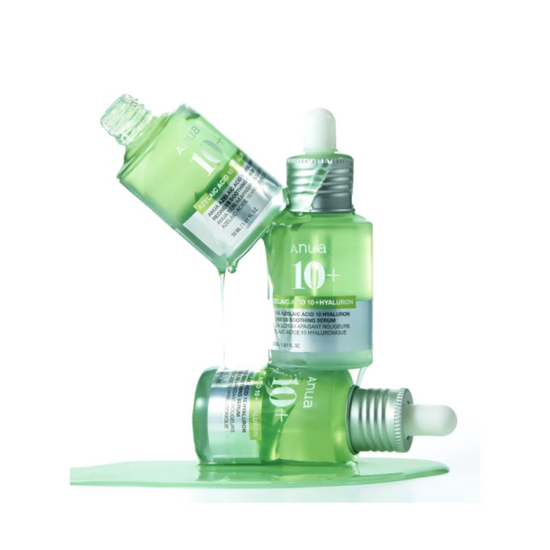 سرم صورت آزلائیک اسید آنوا مدل AZELAIC ACID +10 HYALURON حجم 30 میل