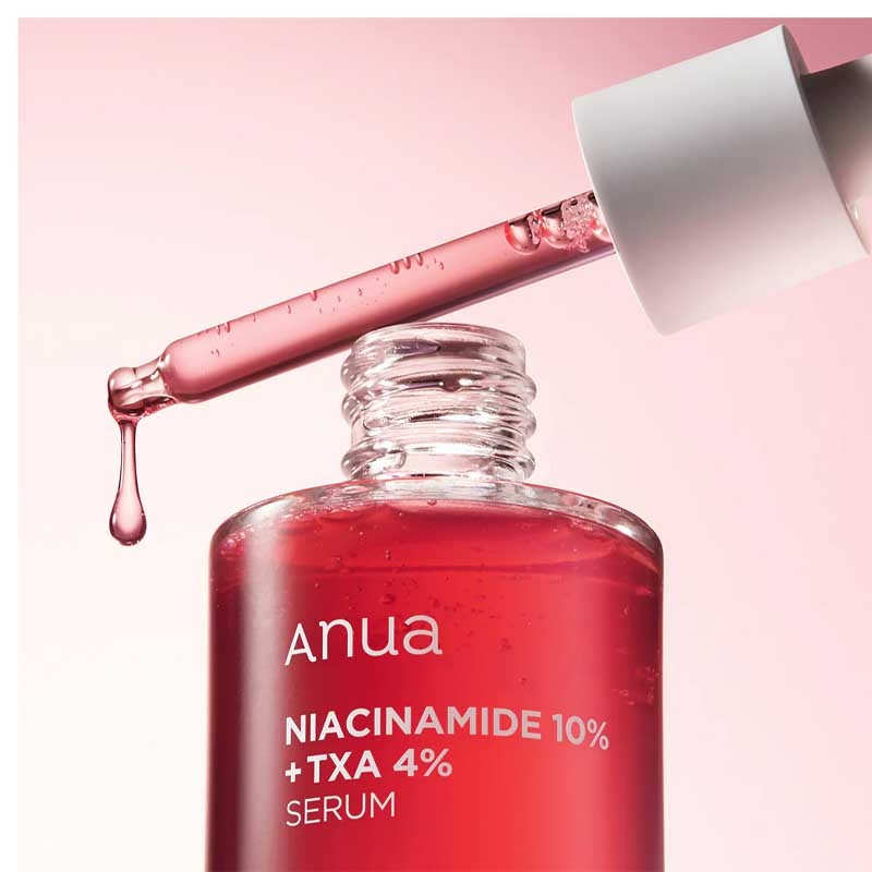 سرم صورت نیاسینامید آنوا مدل NIACINAMIDE10%+TXA4% حجم 30 میل