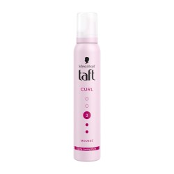 موس مو تافت TAFT مدل CURL شماره 3 (صورتی) حجم 200 میلی لیتر