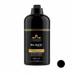 شامپو رنگ مو فنمن FENMAN مدل BLACK (مشکی) حجم 400 میلی لیتر