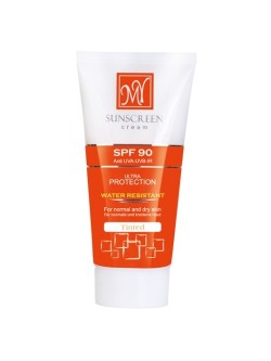 کرم ضد آفتاب SPF90 کرم پودری رنگی مای 50 میل