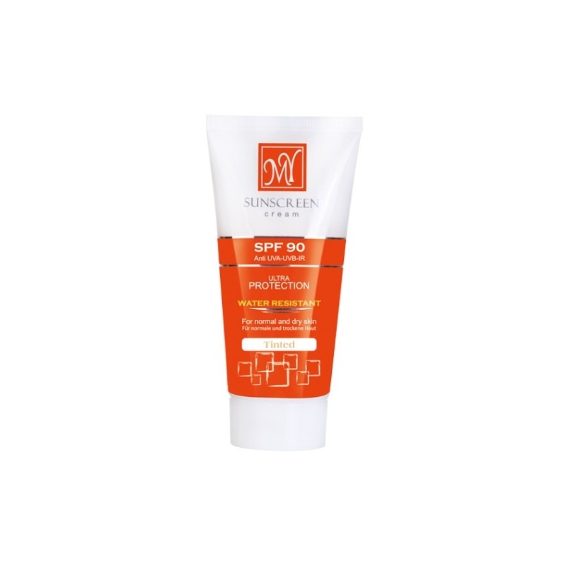 کرم ضد آفتاب SPF90 کرم پودری رنگی مای 50 میل