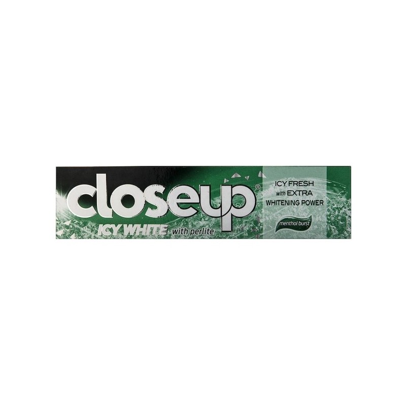 خمیر دندان Icy White Menthol Burst کلوز آپ 125گرم