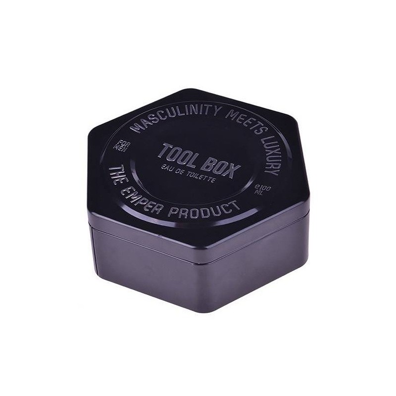 ادو تویلت مردانه مدل Tool Box Black Edition امپر 100 میل