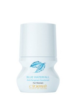 دئودورانت زنانه مدل Blue Waterfall با رایحه خنک سینره 50 میل