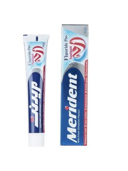 خمیر دندان سفید کننده مدل Fluoride Plus مریدنت 70 گرمی