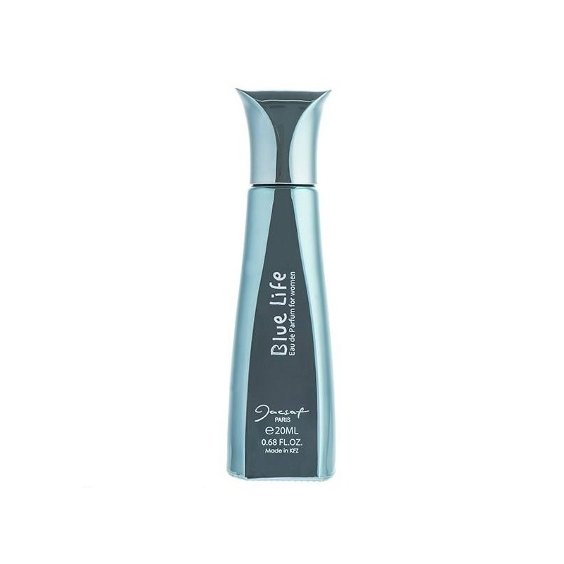 عطر جیبی زنانه مدل Blue Life ژک ساف 20 میل