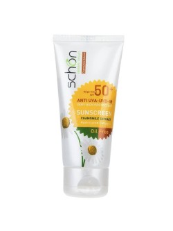 کرم ضد آفتاب +SPF50 مخصوص پوست چرب رنگ بژ شون 50 میل 