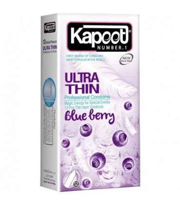 کاندوم مدل Ultra Thin کاپوت بسته 12 عددی