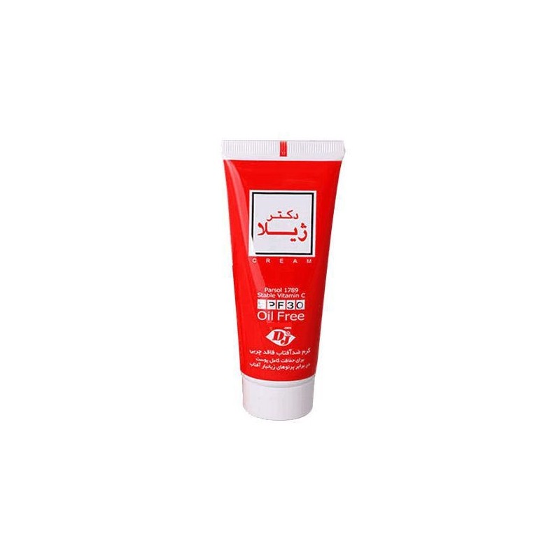 کرم ضد آفتاب فاقد چربی رنگی SPF30 دکتر ژیلا