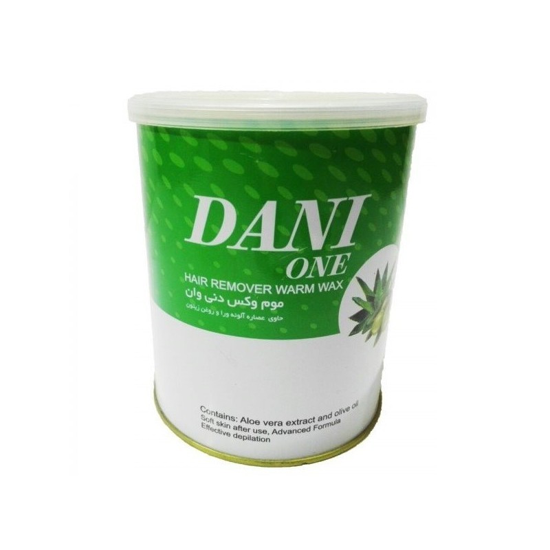 موم وکس کنسروی عصاره آلوئه ورا و روغن زیتون دنی وان 700 گرمی