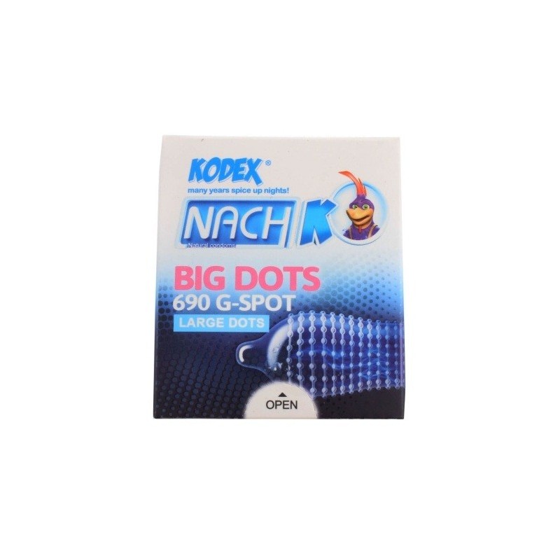 کاندوم مدل Big Dots کدکس بسته 3 عددی