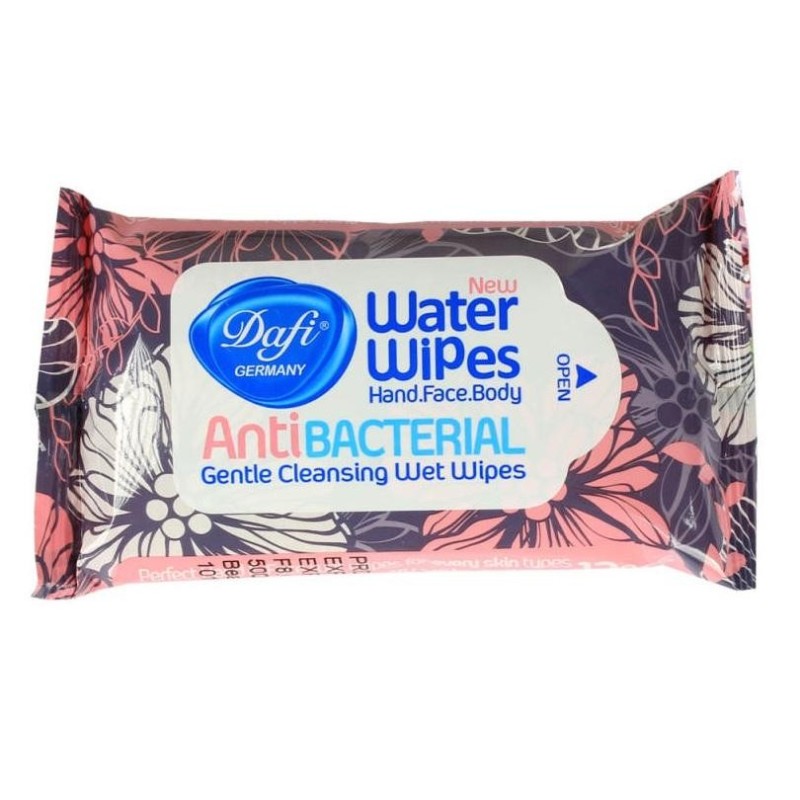 دستمال مرطوب مدل Anti Bacterial دافی بسته 12 عددی